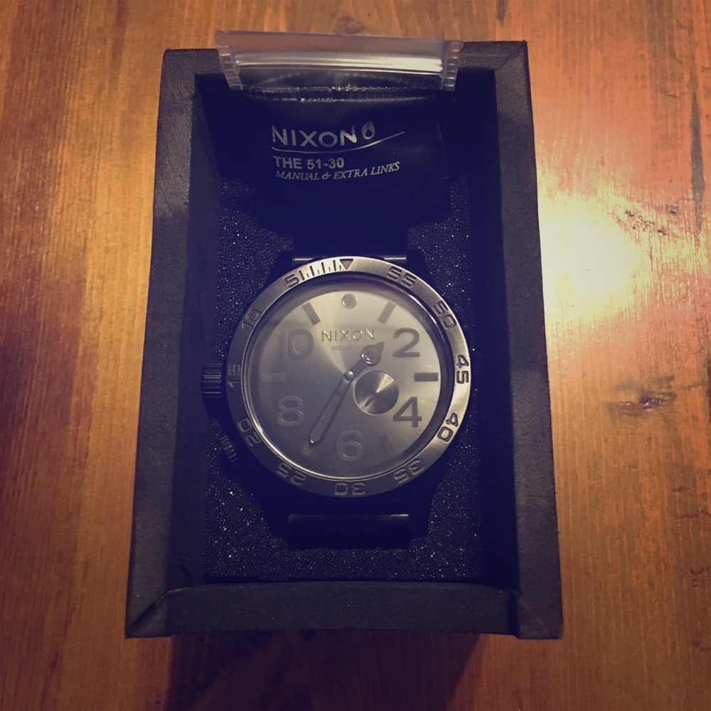 Nixon All Black 51-30 Watch